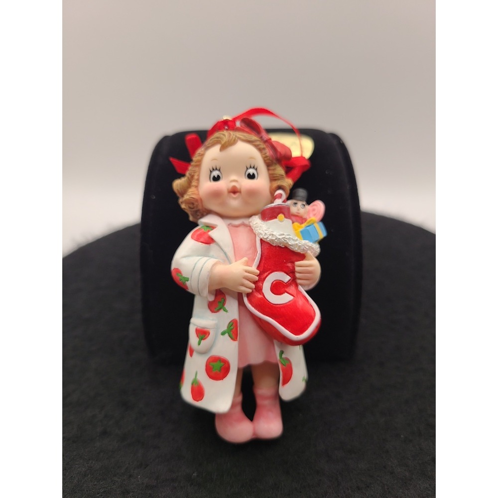 Danbury Mint Campbell's Soup Kids Stocking Surprise Ornament No Box
